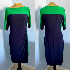 Chaps Ralph Lauren short sleeve jersey dress